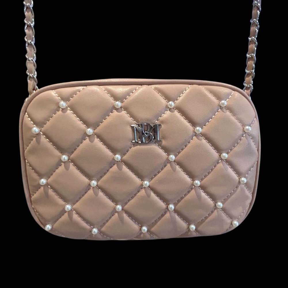 New Badgley Mischka crossbody with pearls - Picture 7 of 12